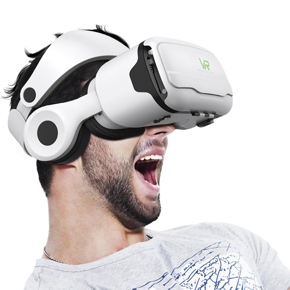  VR Headset Virtual Reality Glasses 3D VR Glasses for Smartphones Compatible with iPhone & Android 5-7 inch