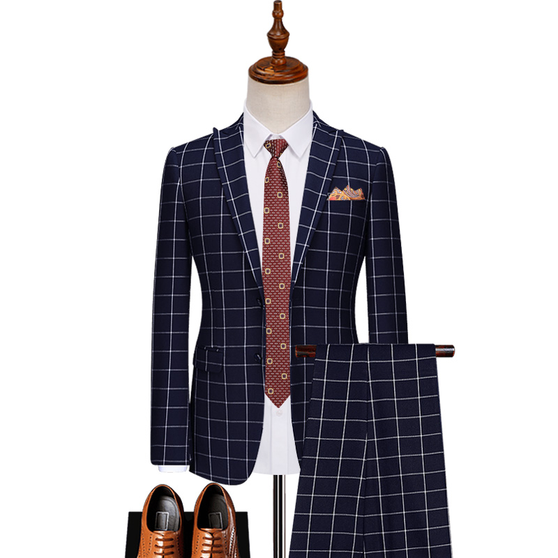 Custom Made Groom Wedding Dress Blazer Pants Business High-end Classic Dress Trousers 15166526